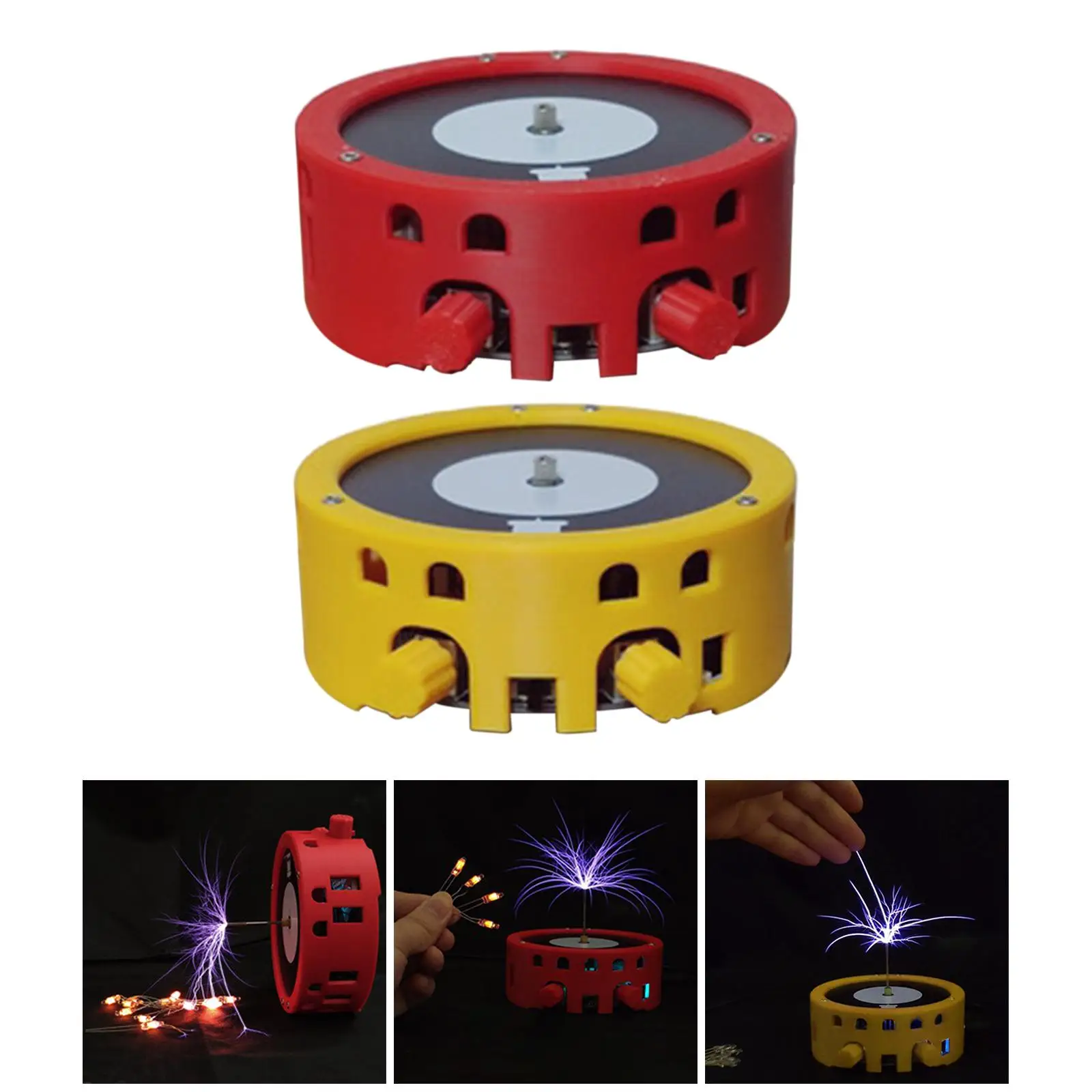 Music Tesla Coil Multifunctional Sstc Toys Tester Loud Speaker Long Flat Coil