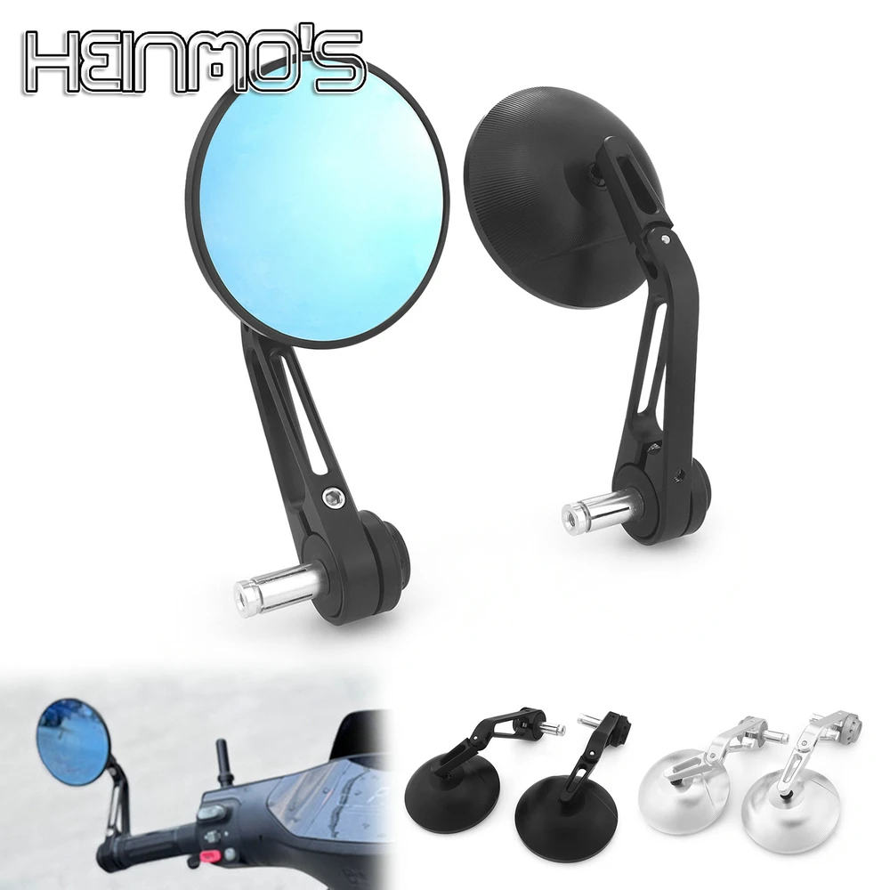 

7/8'' Motorcycle Mirrors Handlebar End Mirror Aluminum Rearview Mirror For Honda CB650R CB500X MSX125 Grom CB125R