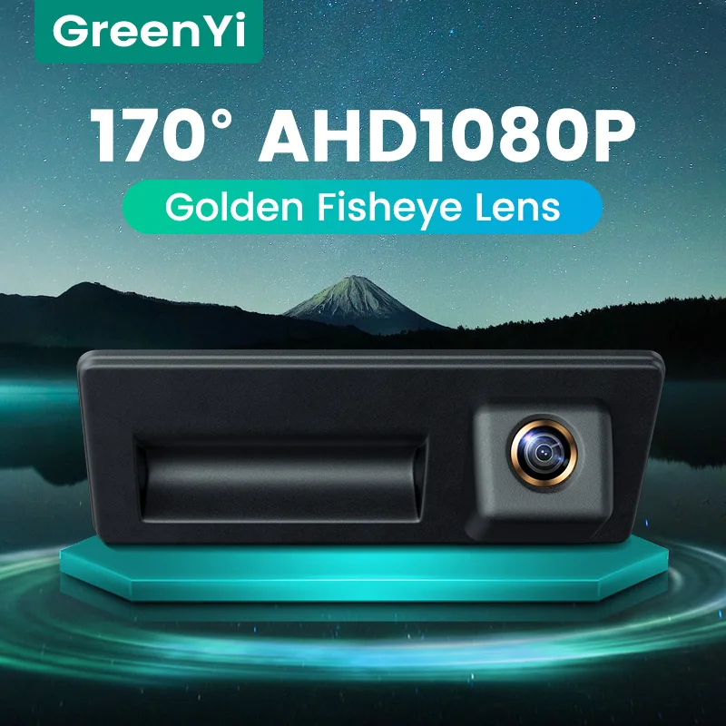 GreenYi 1080P HD 170° Car Rear View Camera for Volkswagen VW Passat Golf Polo B6 B7  Jetta Tiguan Touareg Audi A3 A4 A5 A6 S5