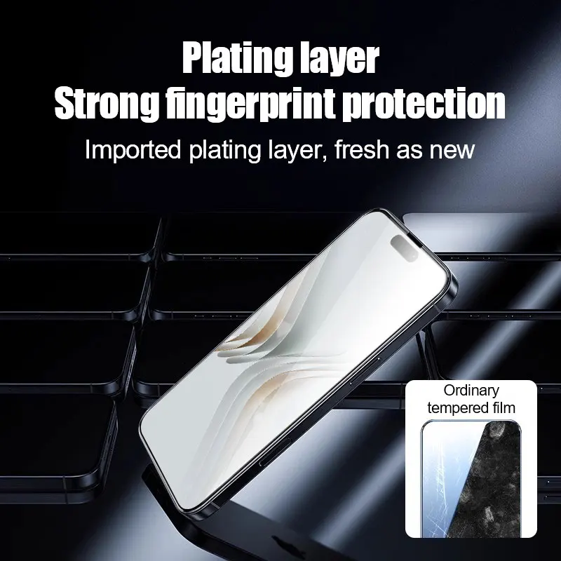 4pcs Tempered Glass Privacy Smartphone For IPhone 16 15 Plus Phone Screen Protector Protective Film 14 13 12 Mini 11 Pro XS Max