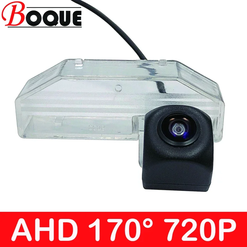 BOQUE 170 Degree 1280x720P AHD Car Vehicle Rear View Reverse Camera For Mazda CX-9 RX-8 Mazda6 6 Atenza GH 2002~2017