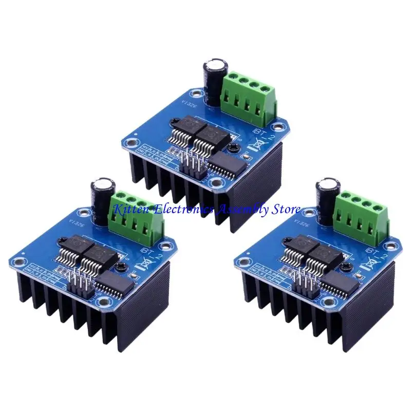 96GD PWM Controlled BTS7960 High Current Driver Module with Reverse and Optimized Efficiency