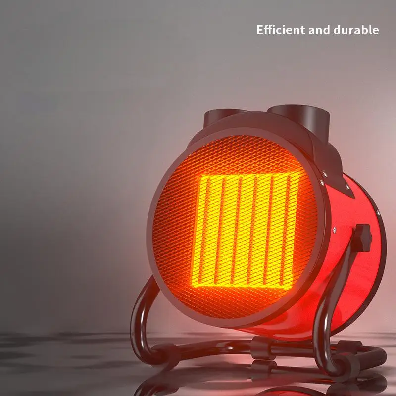 5000W PTC Ceramic Heater Fast Heating 2s Warm Overheat Protection Stainless Steel Motor CE Certified Environment-friendly