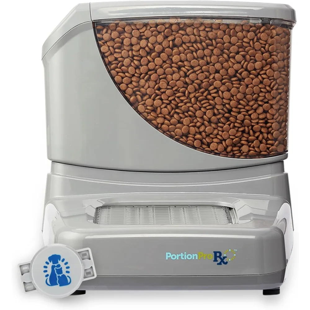 Comederos automáticos para mascotas con tecnología RFID activa para evitar robo de alimentos, adecuados para dietas graduadas, para múltiples mascotas