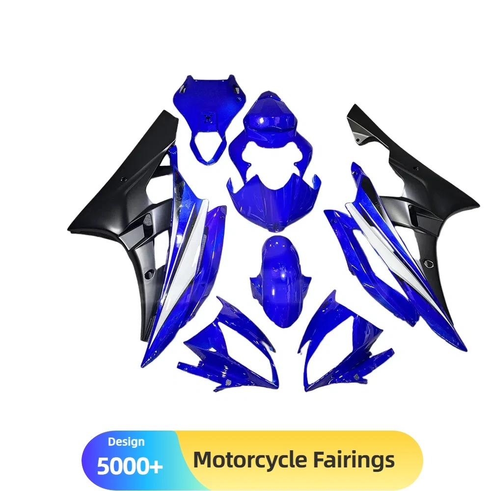 Fairing and Panel Kit for Yamaha YZFR6 2006-2007 Professional-Grade ABS Material Ensuring Perfect Fit Replacement