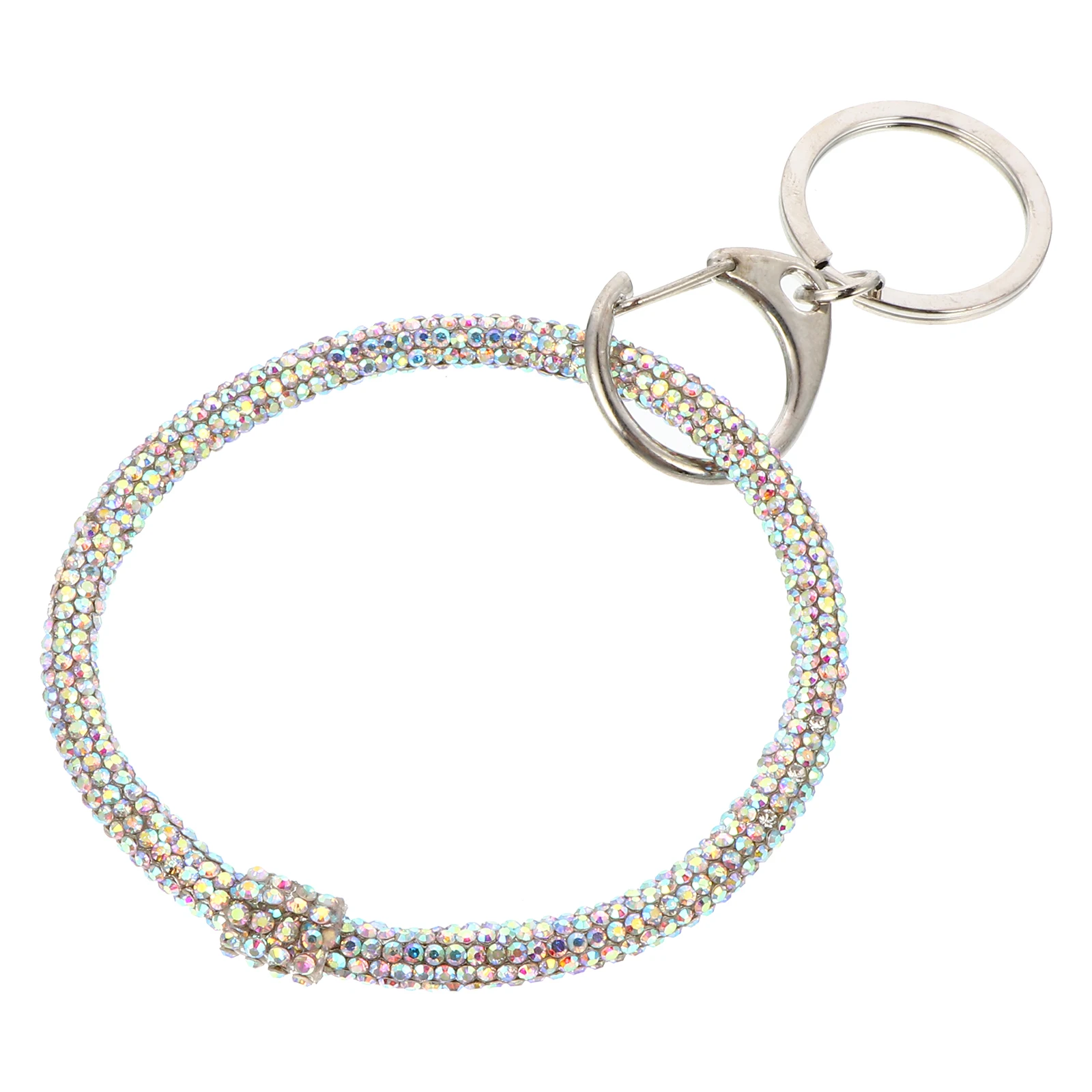 

Rhinestone Bracelet Keychain Fashion Pendant Wrist Straps Hanging Accessories Gift Female Lightweight Compact Design Bracelet