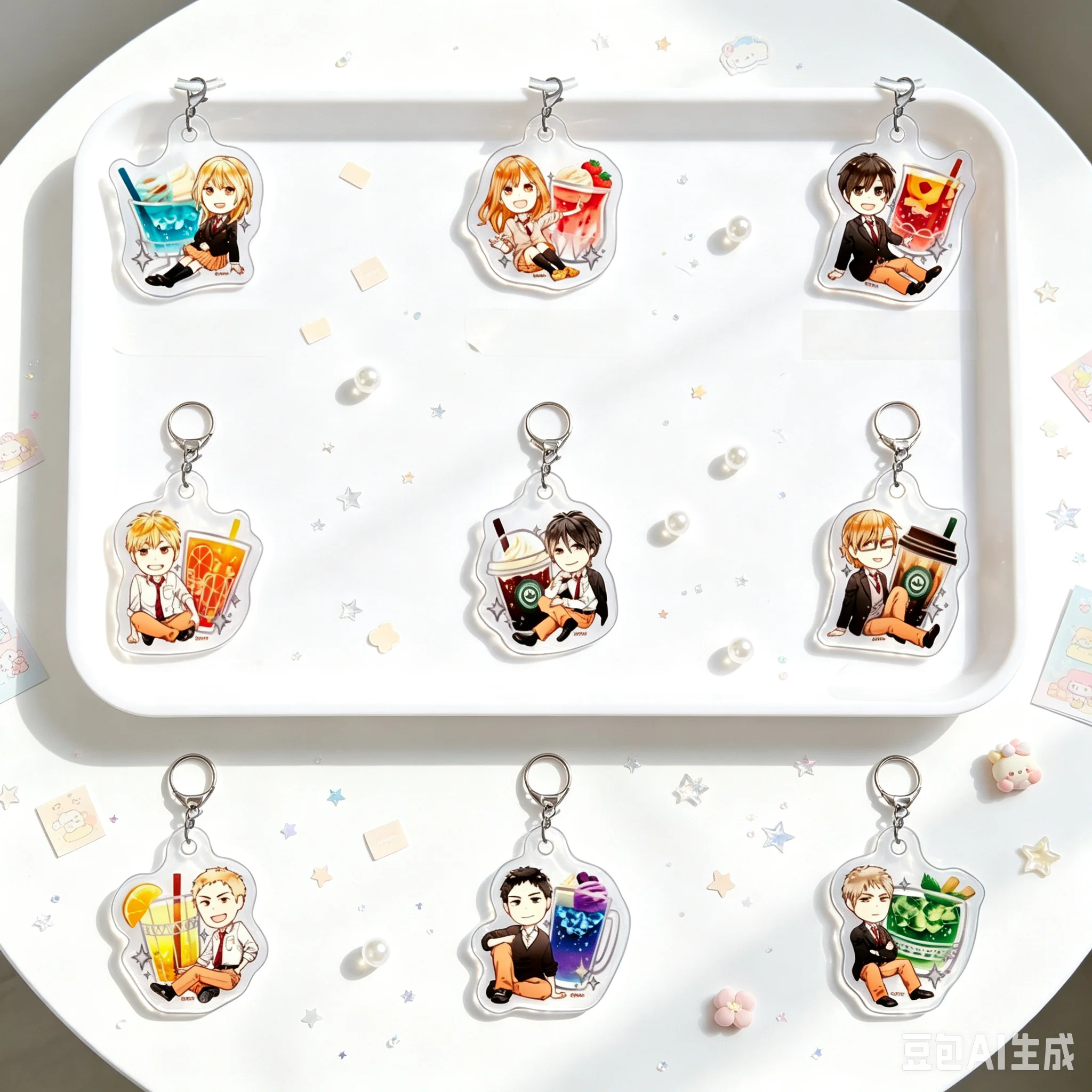 Anime Bokura no Kiseki Keychains for Accessories Bag Acrylic Keychain Bag pendant Itsuki Minami FANS Gifts 6cm FACTORY STORE