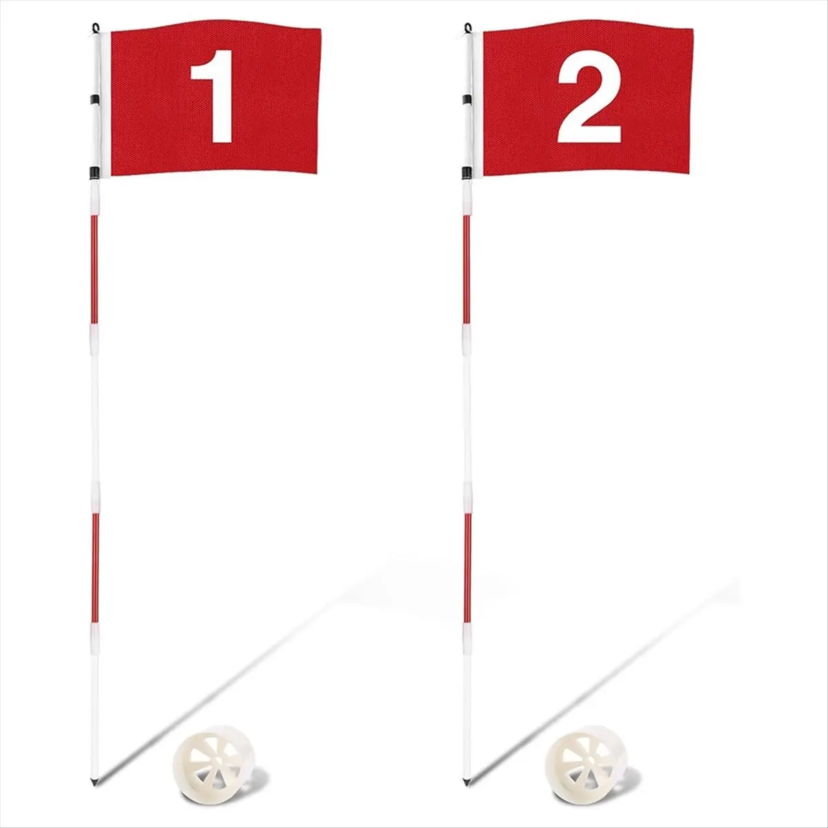 L79A Golf Flagstick Golf Flag Golf Putting Flag for Backyard Practice Putting Green