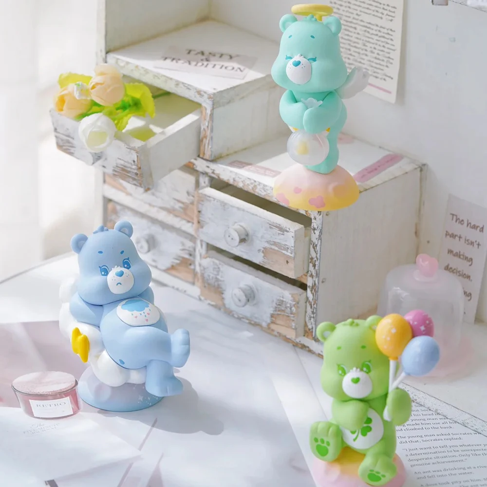 

Miniso Care Bears Healing Planet Series слепая коробка ручной работы модные украшения Коллекционная игрушка в подарок для украшения дома