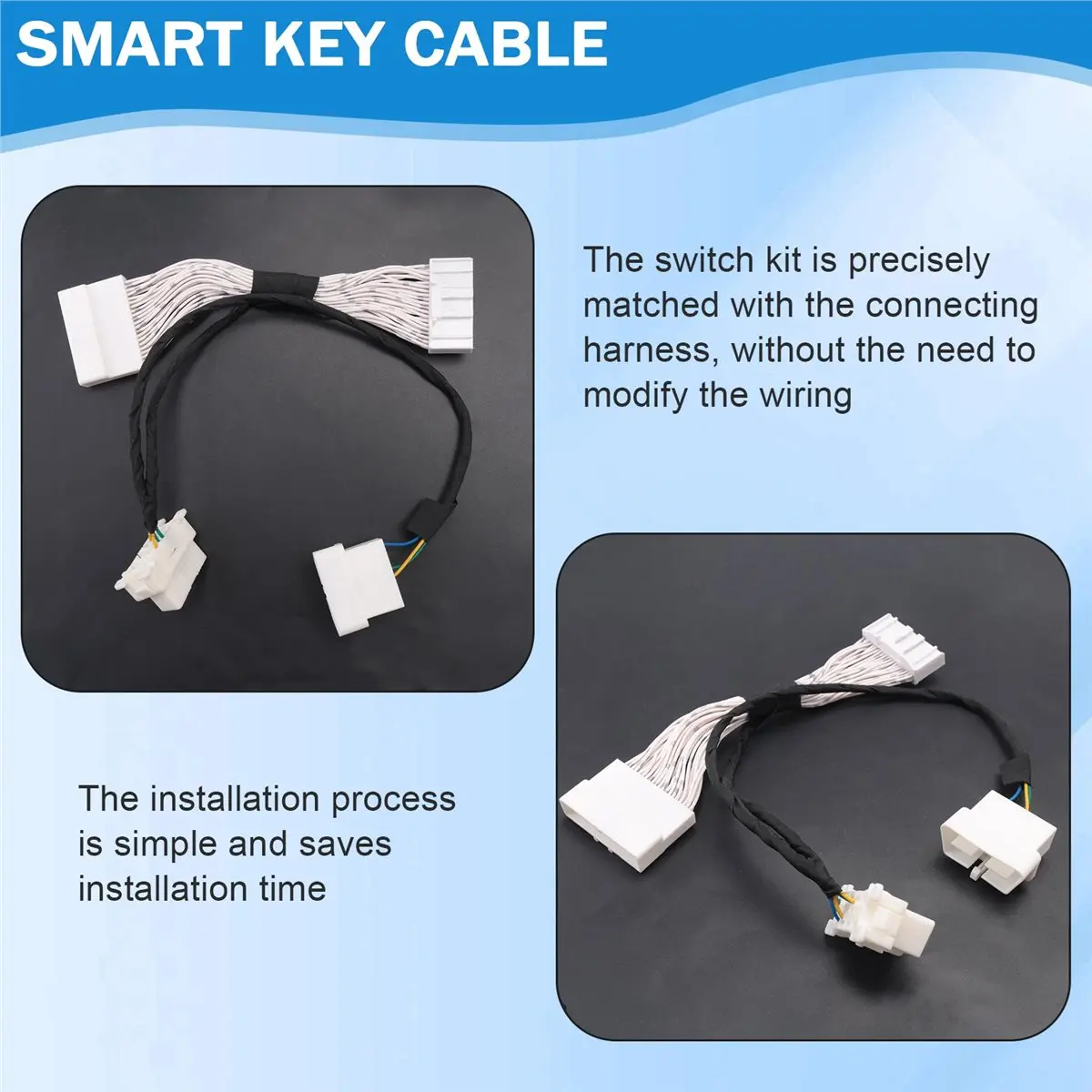howhow For Nissan BCM 40 Cable 4A Smart Key Cable for OBDSTAR Autel IM508 IM608 K518 Key Tool Plus Sylphy B18 Xtrail T33