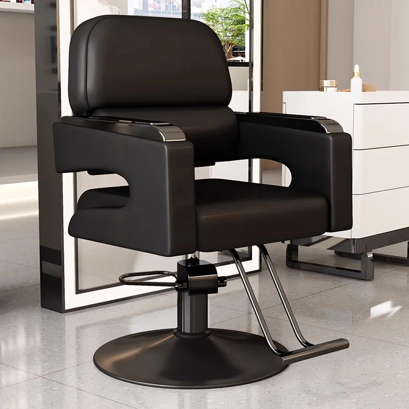 Hair Salon Exclusive Barber Chair Minimalistcomfortable Salon Chair Footrest Beauty Silla De Corte De Pelo Salon Furniture