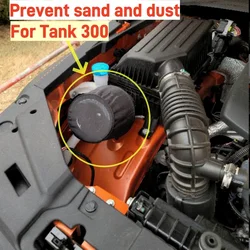 Prevent sand and dust For Tank 300 Air Filter Intake Pipe High Flow Dust Proof Aluminum Pipe Kit OffRoad Accessories