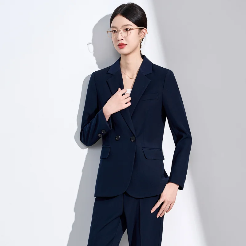 

Women's Suit Set2025New Spring and Autumn High-End Professional Attire for Interviews, Formal Wear for Hotel Managers and Front