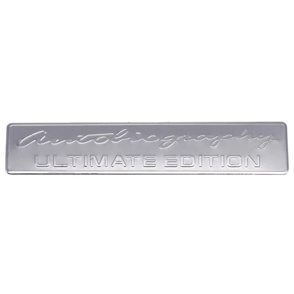 Autobiography SUPERCHARGED Logo Car Emblem Sticker for Land Rover Discovery L319 Velar Range Rover Evoque view 6