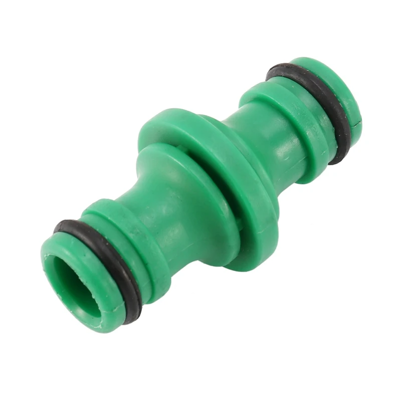 5Pcs Garden Double Male Hose Connectors 10Pcs End Quick Connectors For Hose Pipe Fitting 1/2Inch Plastic Tap Connector