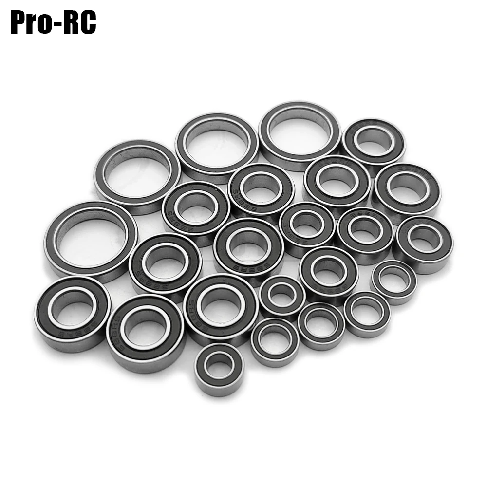 For MUGEN SEIKI MBX8 ECO Rubber Sealed Bearings Kit (24 Pcs)