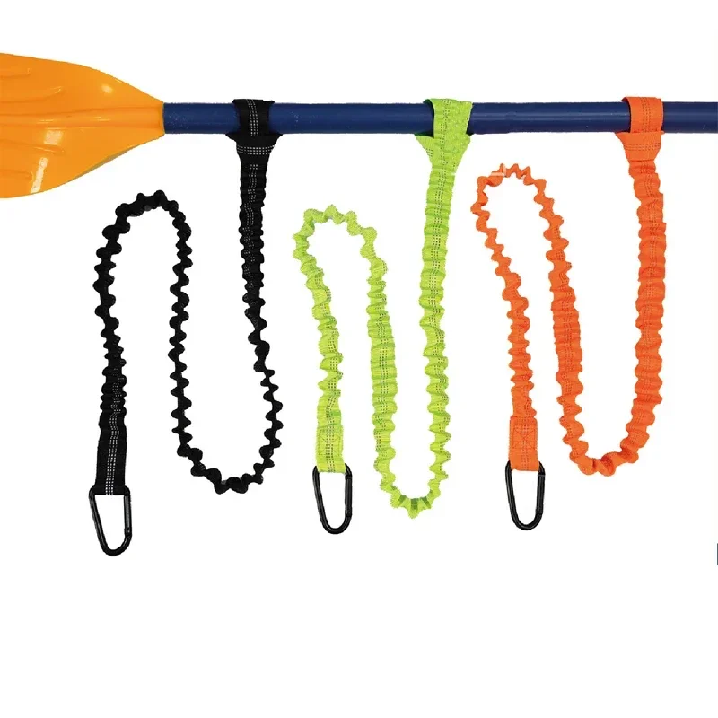 

Эластичная веревка для каяка, трос для удочки, выдвижная катушка, безопасная пряжка, аксессуары для каяка с защитой от потери, 1 шт., разные цвета