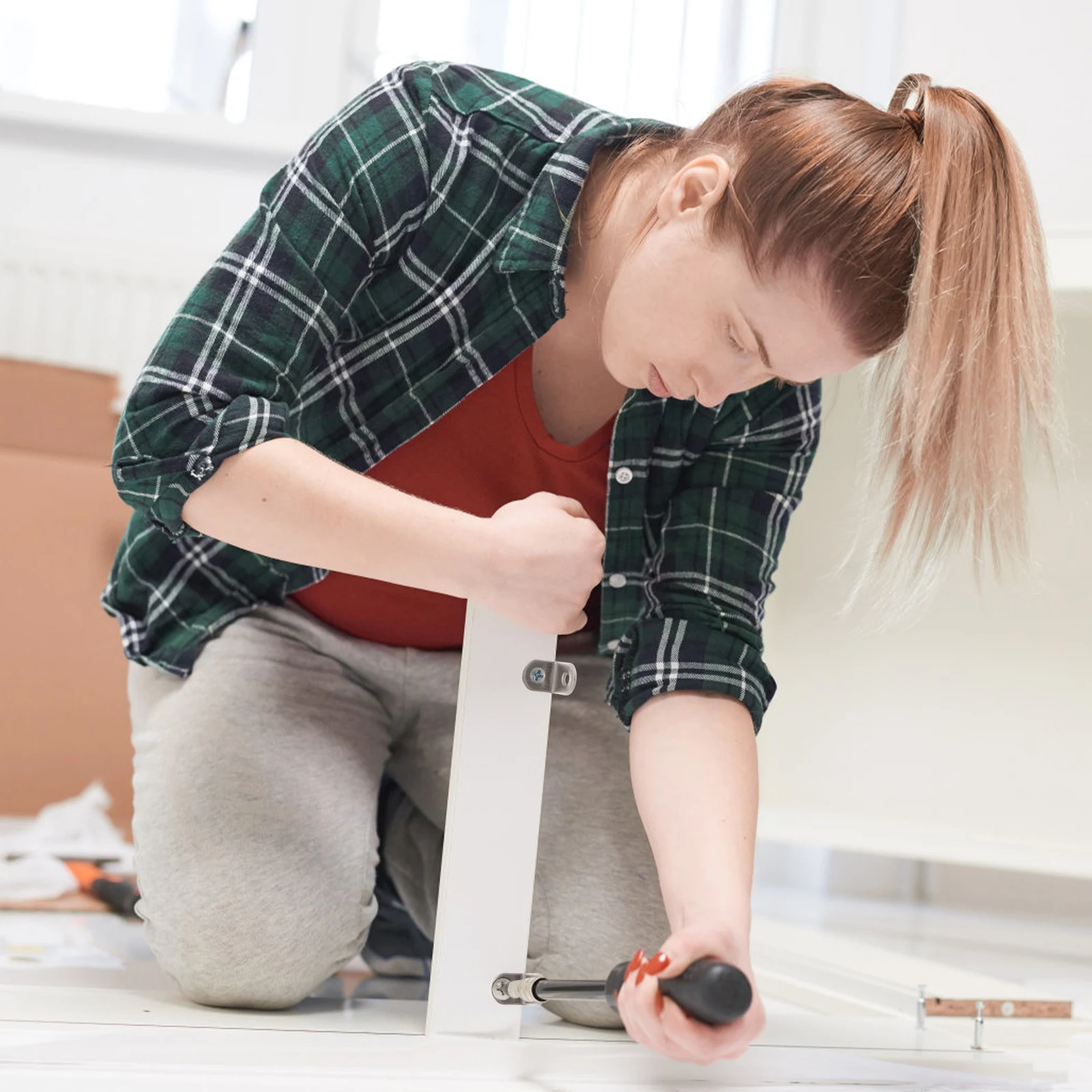 

20pcs Stainless Steel Corner Brackets 20X20X1.6Mm Right Angle L Shape Metal Joint Fixer For Wood Frame Silver 90 Degree Bracket