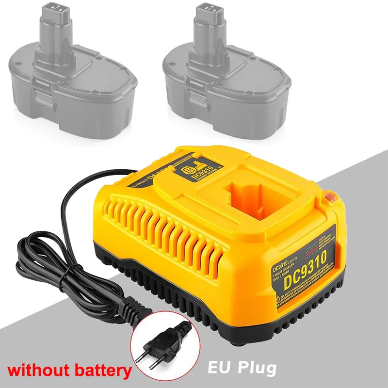 DC9310 Fast Charger Replacement for DEWALT 18 volts battery Charger DW9116 Compatible with Dewalt 7.2V-18V