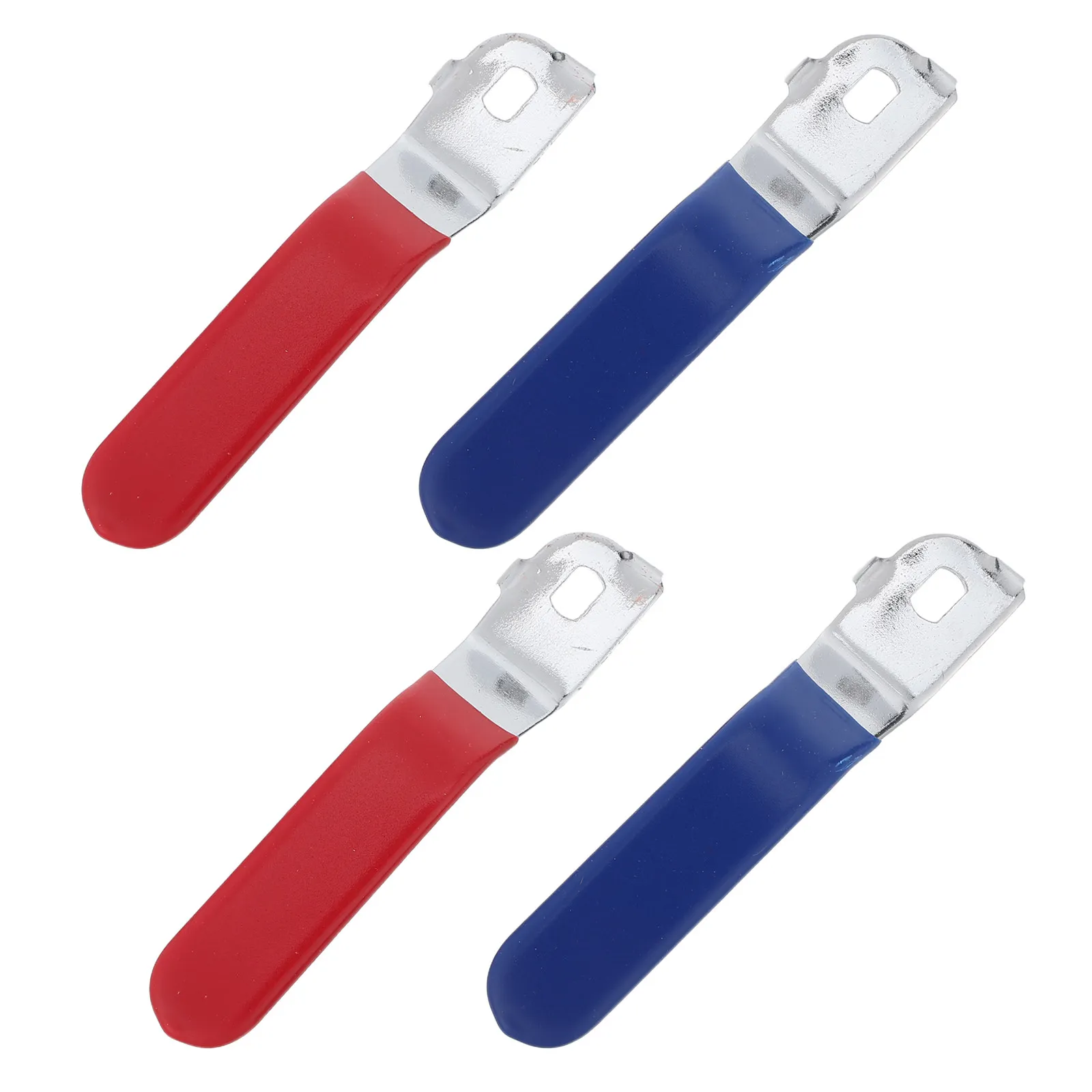 4Pcs Ball Valve Handle Cast Iron 5x8mm Round Stem Replacement Outdoor Sprinkler Hose Faucet Kitchen Water Valve Lever Handle