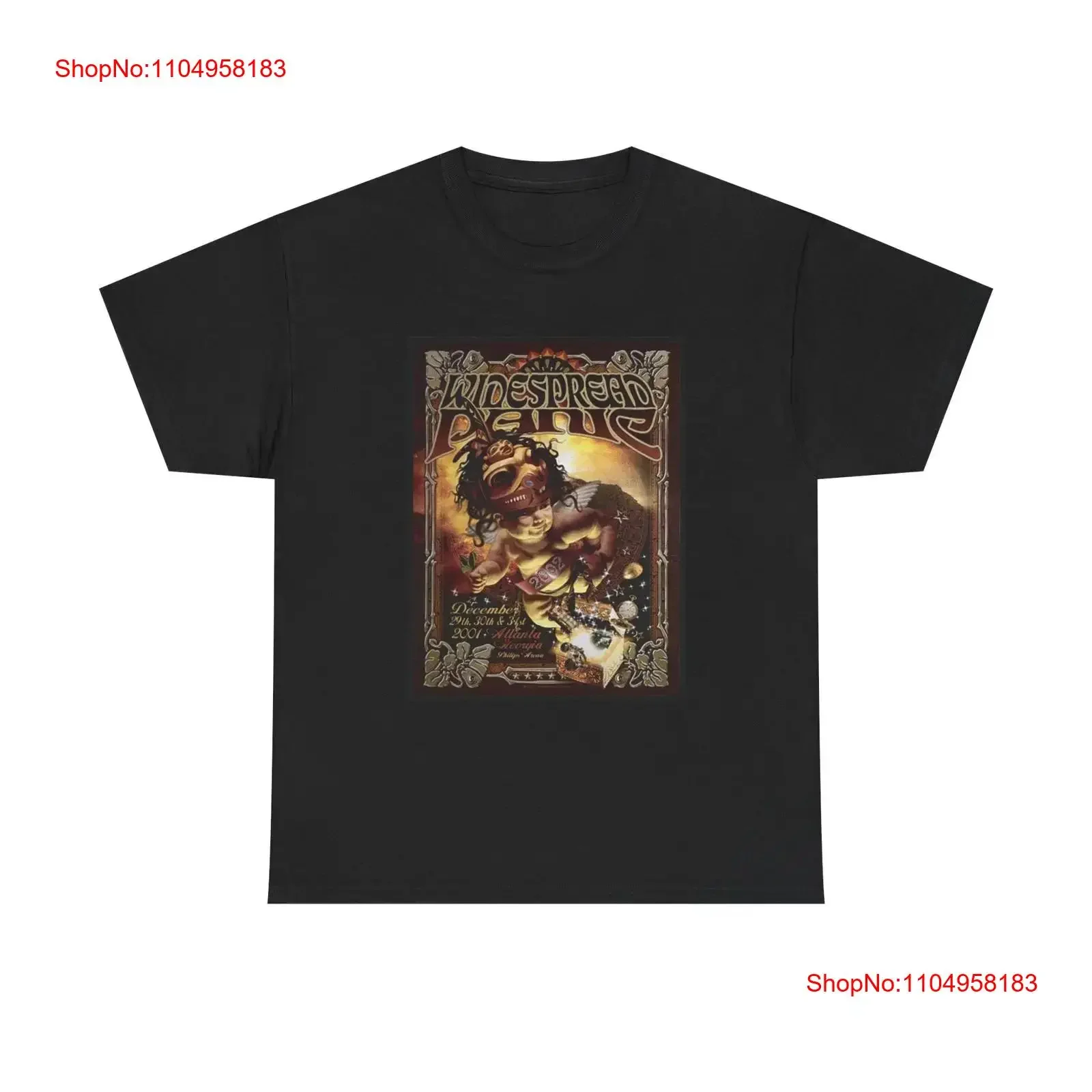 

Widespread panic T Shirt Vintage Tour Poster Retro Heavy Cotton 3 vintage Washed Versatile graphic Stylish Soft streetwear