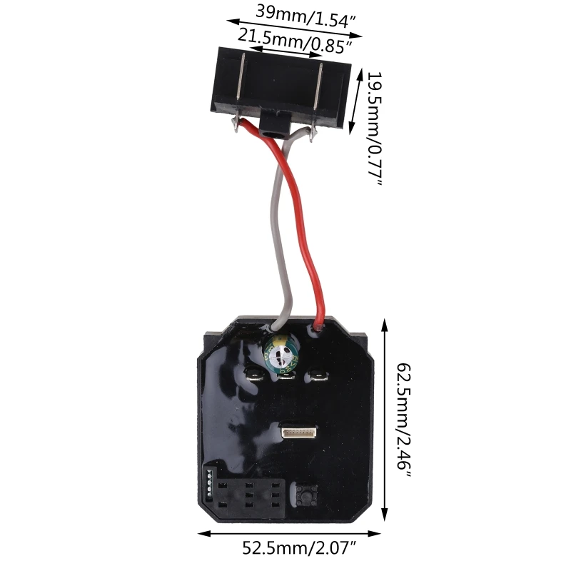 Electric Impact Wrench Brushless Drive Circuit Board Switch Motor Accessories for Dayi 2106/161/169 Brushless Electric Wrenches