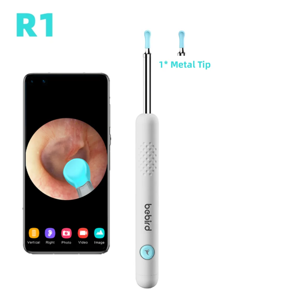 

Bebird Ear Cleaner X3 R3 Smart Visual Ear Sticks Otoscope 300W Endoscope Wax Removal Tool Earpick Mini Camera Health Care