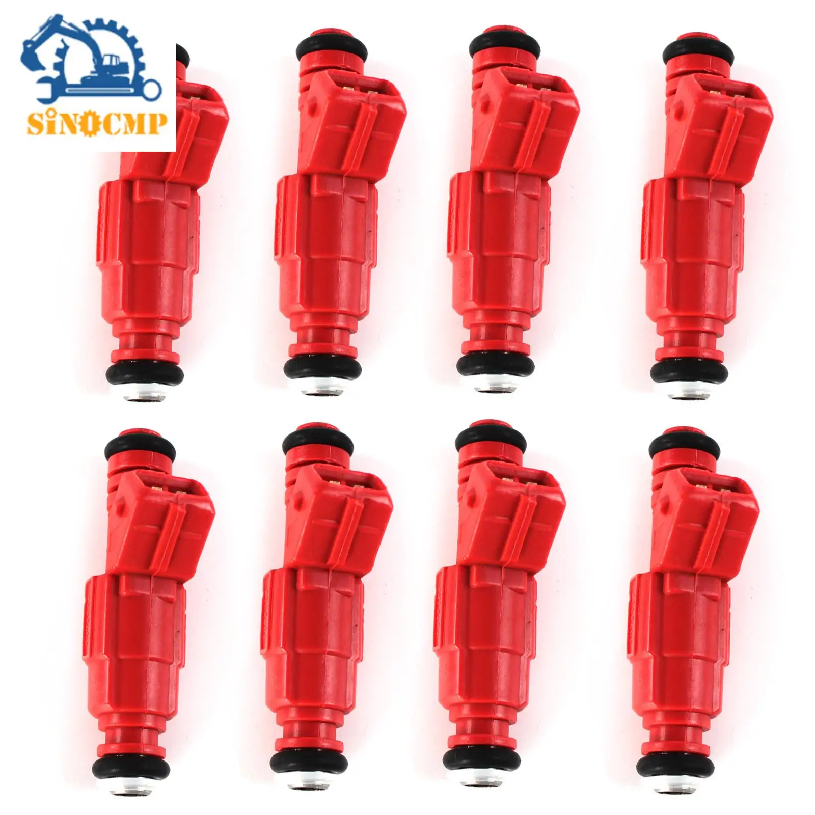 8Pcs 30lb fit for Fuel Injectors Replaces 0280150945 EV1 Style High Impedance Professional Replacement Parts 