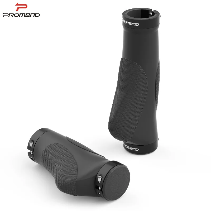 PROMEND Bicycle Grip Rubber Plus Broadband Lock Grip Comfortable and non-slip Folding Mountain Bike Riding Accessories