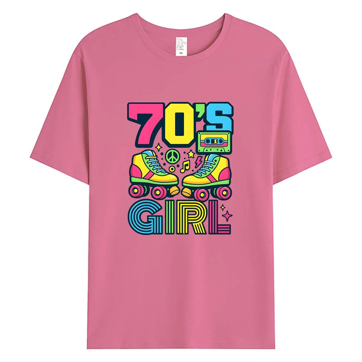Women T-shirt Loose Fit Female Tops Fashion New Graphic Print Soft and Breathable Short Sleeve Tshirt Summer Cotton Tee Crewneck