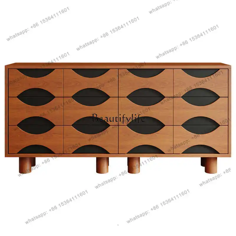 

56Sofa side cabinet, living room dining side cabinet, bedroom end-of-bed entrance cabinet