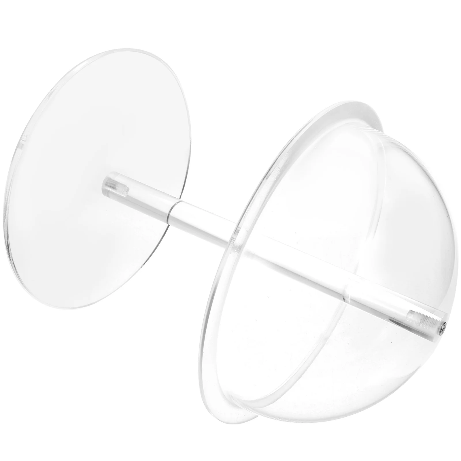 

Acrylic Hat Display Stand Adjustable Height Transparent Desktop Cap Storage Organizer Hat Stand Display Rack