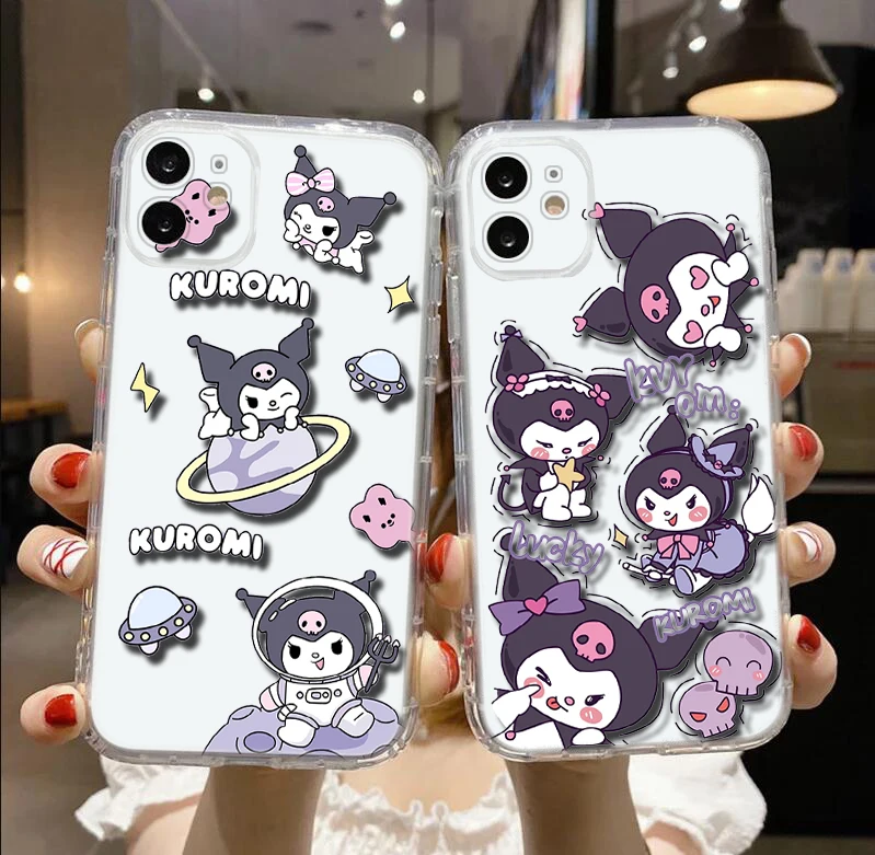 Funda blanda Kuromi para Tecno Spark 5 AIR 6 GO 7 7T 7P KF6 LD7 KE7 KE5 Pova 2 Camon 16 17P 17 CG7 CG8 BC1 POP 4