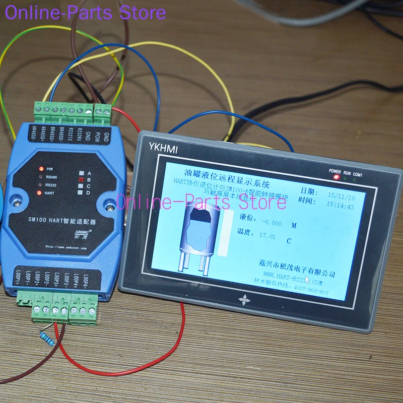 

HART to Modbus and Touch Screen Communication HART to RS485 Engineering Specific Tablet Computer