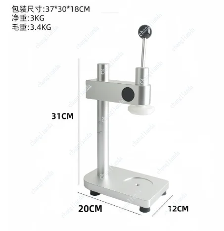 Hand-operated Can Sealer Portable Bottle Capping Machine Manual Closing Tool for Craft Beverage Home Brewing