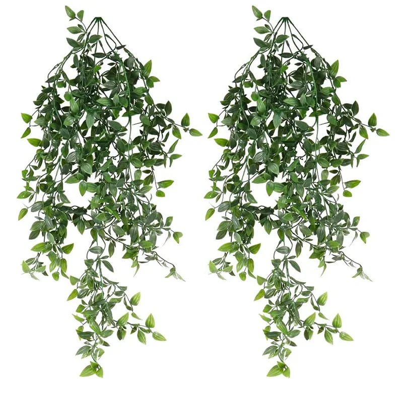 95cm Artificial plant wall hanging Vines datura rattan Fake Plants Plastic Leaf Grass Wedding Decoration Living Room Decoration