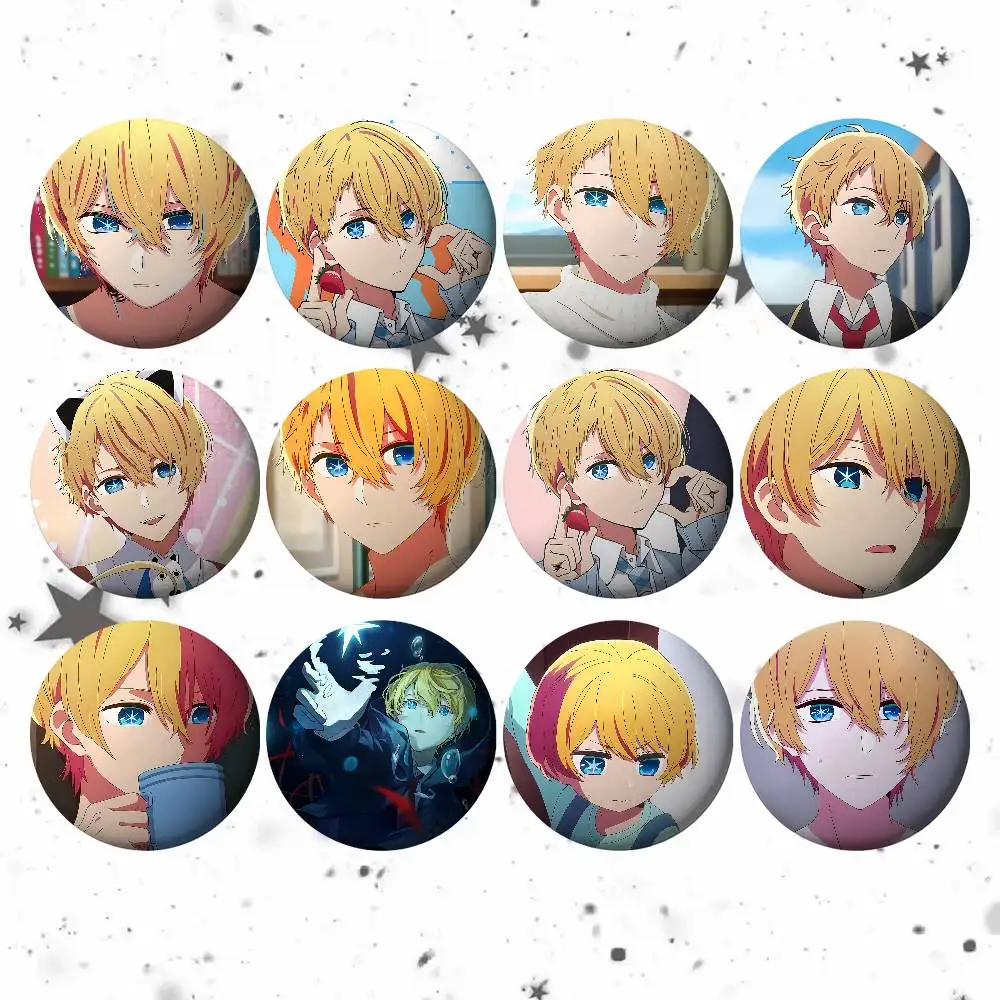 Anime Aquamarine Hoshino Cool For Clothes Anime Enamel Pin Cute Things Cartoon Cosplay Badges On Backpack Brooch Art Gifts
