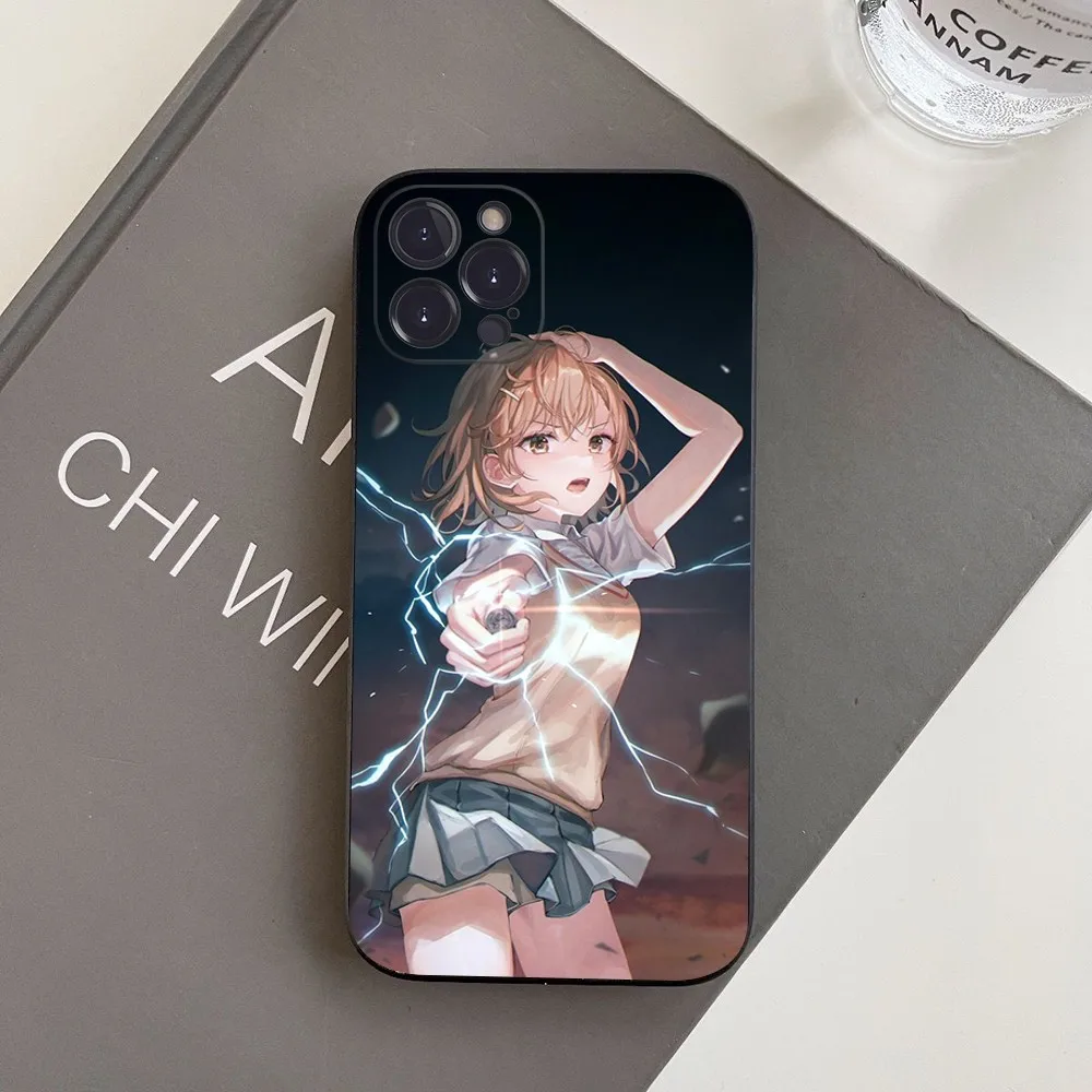 A Certain Scientific Railgun Phone Case For iPhone 15 14 11 12 13 Mini Pro XS Max Cover 6 7 8 Plus X XR SE 2020 Funda Shell