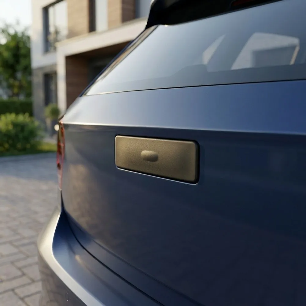 Trunk Open Button Tailgate Button Black Trunk Opening Button Switch Car Control Switch Heat Resistant Material