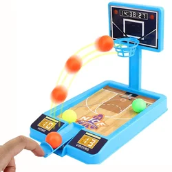 Mini máquina de baloncesto de tiro con los dedos, máquina de tiro de mesa para niños, escritorio para bebés, divertido juguete interactivo pequeño