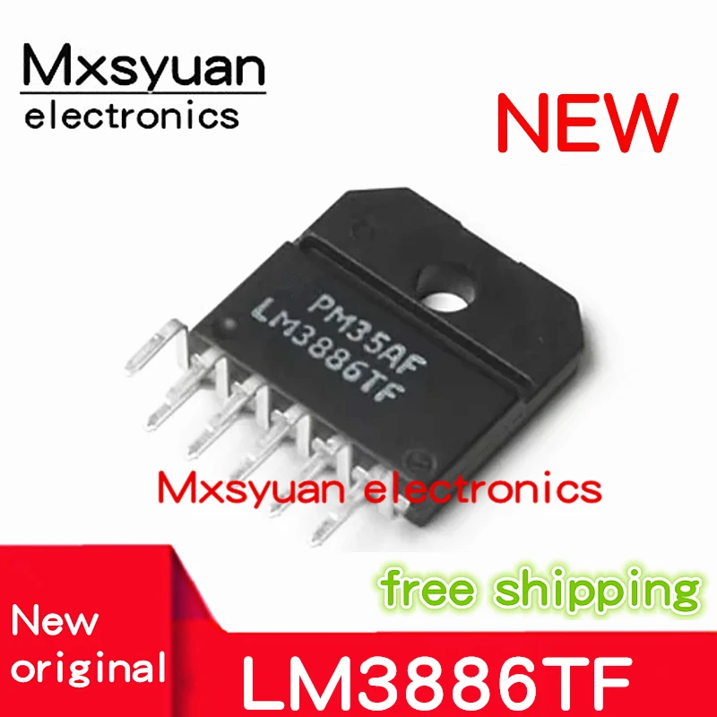 Mxsyuan-أصلي LM3886TF LM3886TF NOPB ZIP11 ، جديد ، 2 ، إلى 10 في اللوت