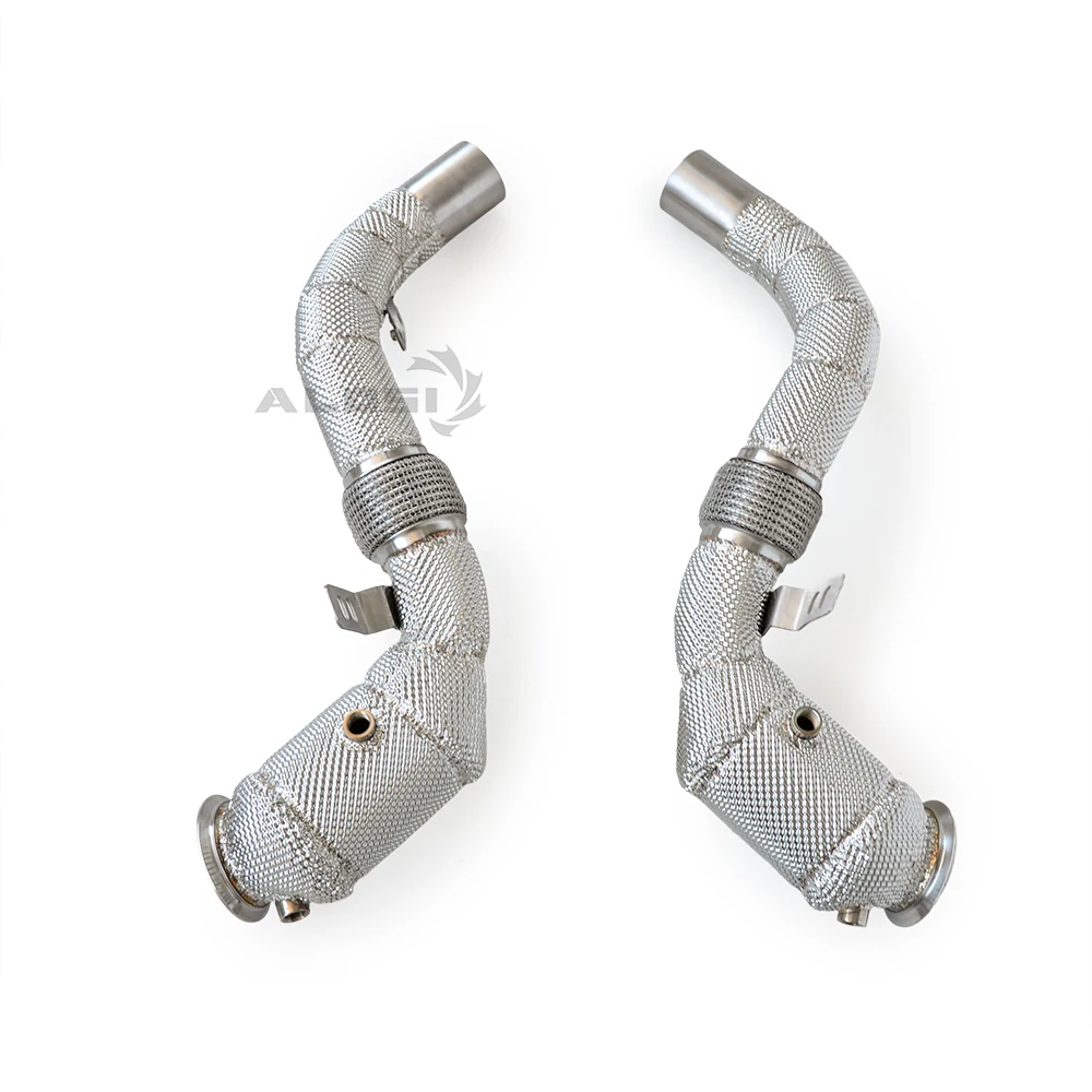 

Производительный коллектор для BMW 550i 4.4T N63 F10 2012-2017 с изоляцией, улучшением гонок, водосточная труба с высоким расходом, системная труба