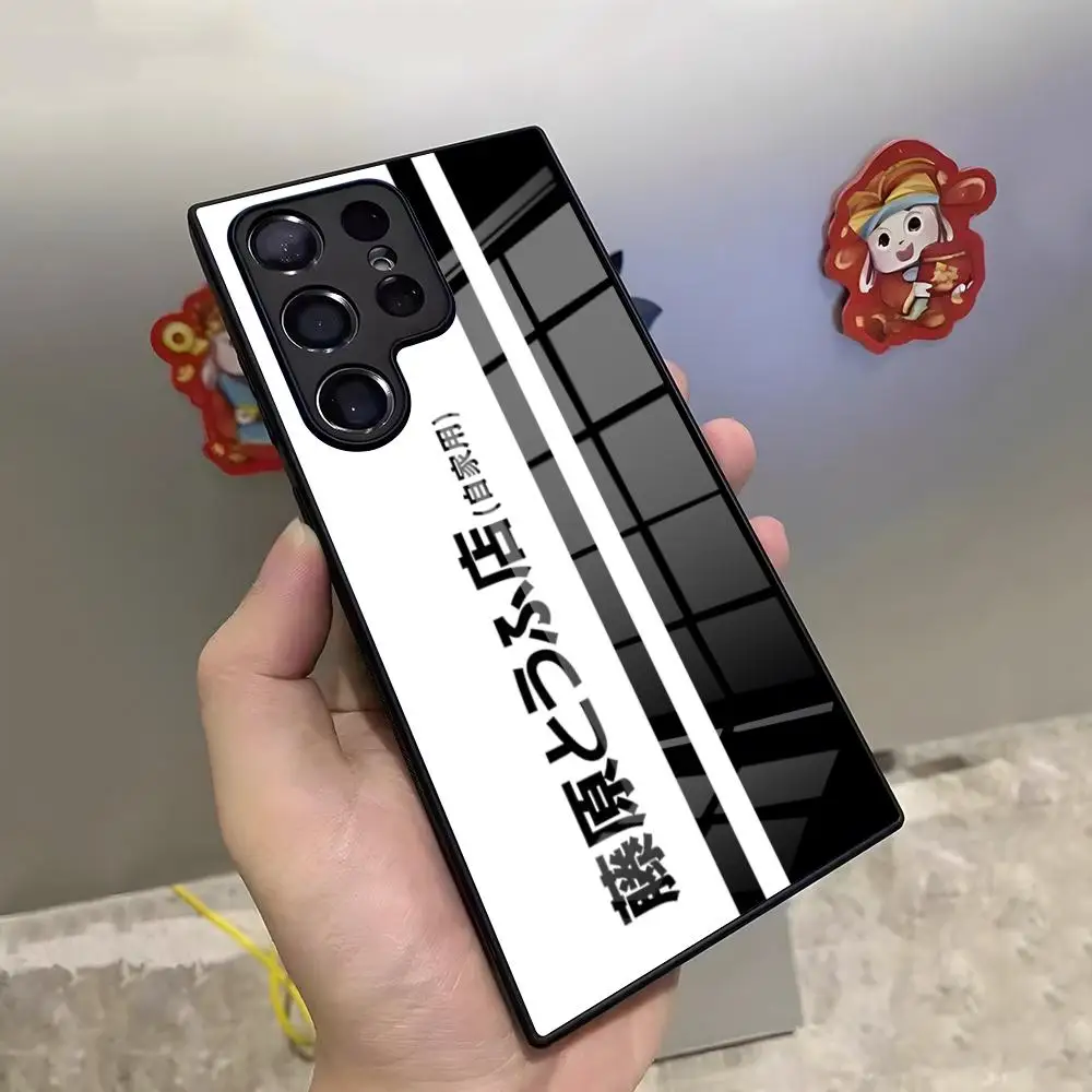Initial D AE86 Phone Case For S25 Ultra Samsung S26 S24 Fe S22 S23 21 A17 A57 A37 A54 A34 A53 A16 Glass Cover