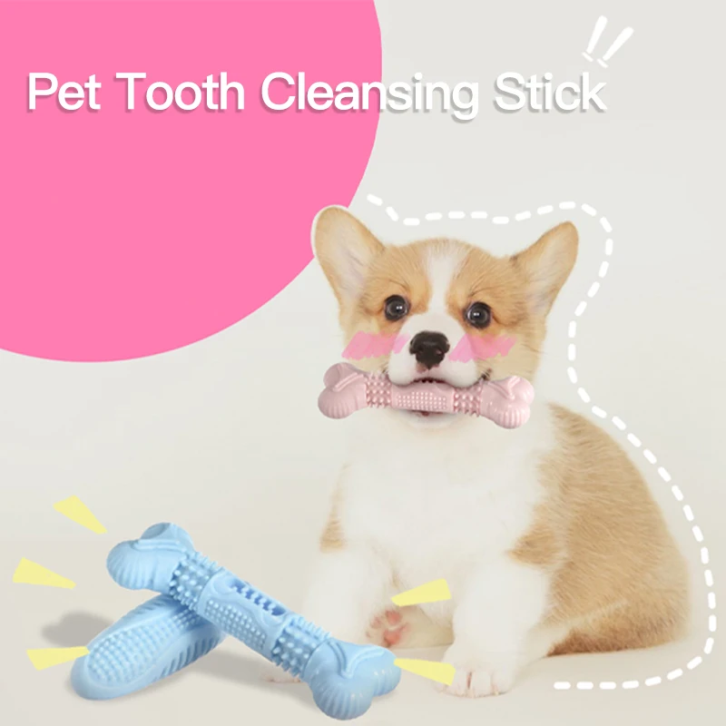 Pet Toys, Pet Molars And Chewing Toys, Bone-type Tooth Cleaning Toys, Oral Amusing Entertainment Toys, Tpr Dog Toys