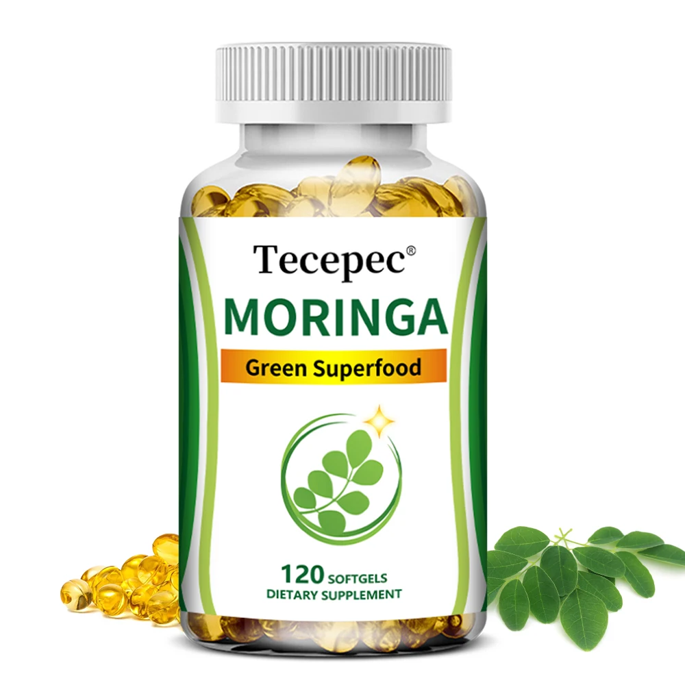 Moringa Green Superfood Supplement, Immune System and Energy Booster Fights Fatigue and Boosts Vitality