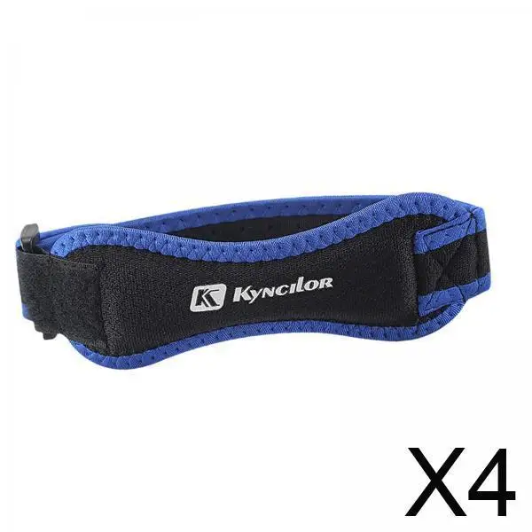 

4 наколенника с регулируемым ремнем для активного образа жизни