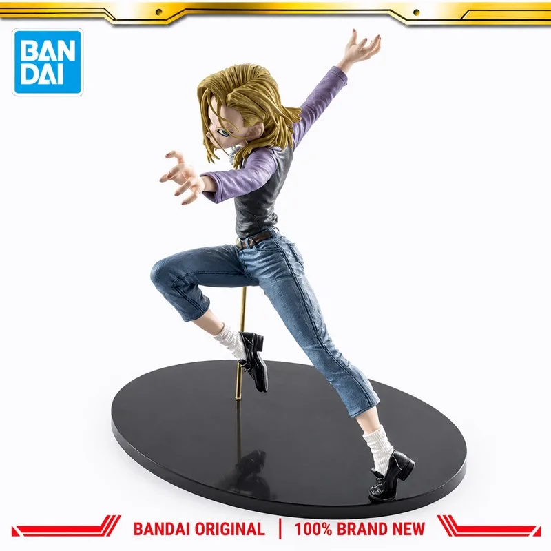 在庫ありバンダイオリジナルバンプレストドラゴンボール人造人間-18-号アクションフィギュアモデル人形新品箱入りアニメキャラクターおもちゃモデル