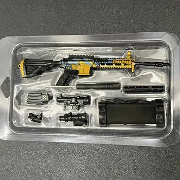 20公分AUG玩具槍桌面擺飾合金步槍模型迷你M416玩具槍男孩成人聖誕禮物 6 最佳銷售 狙擊氣槍 - №5