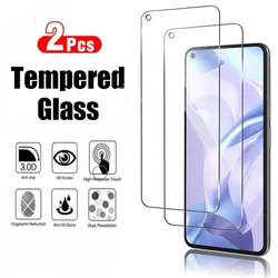 2Pcs 9H Tempered Glass for Xiaomi 13T Pro 12T 11T 10T Pro HD Screen Protectors for Xiaomi Mi 12X 9T 11 Lite 5G 9 Pro 8 Lite