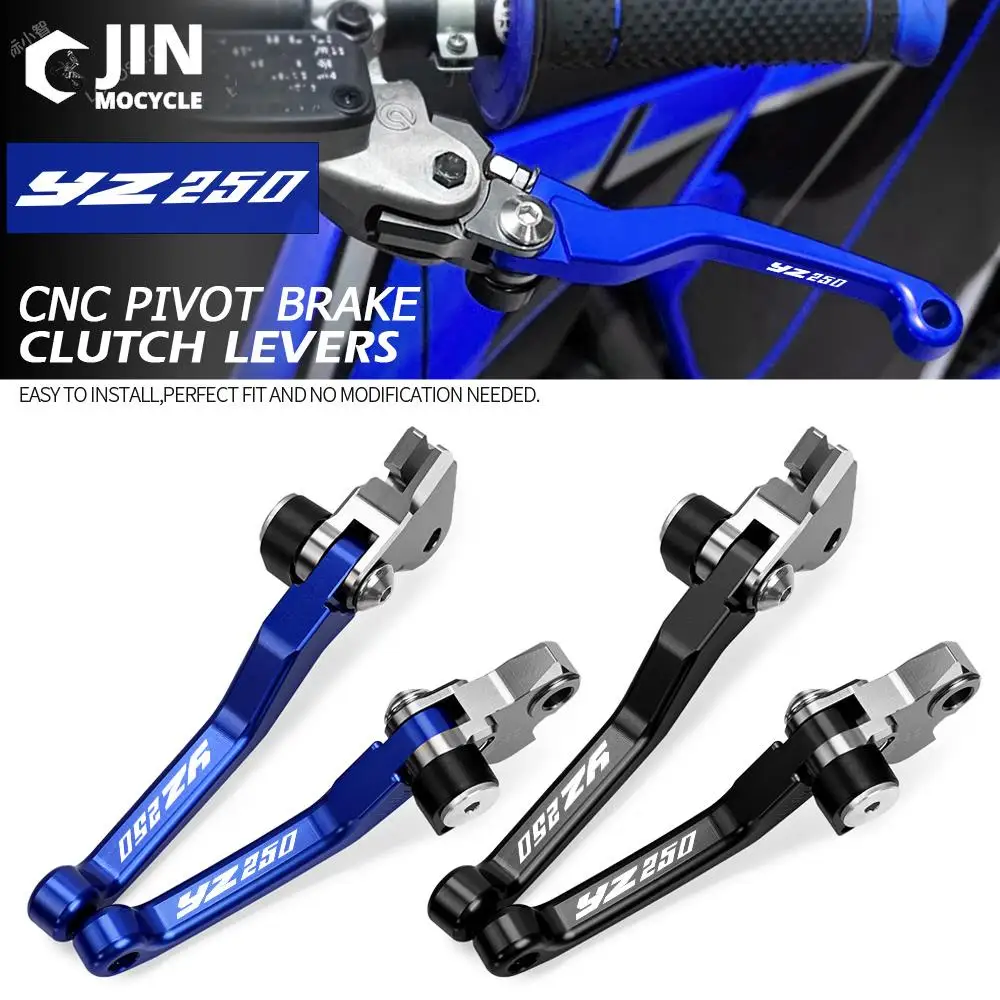 

Motorcycle Accessories Aluminum Dirt Bike Motocross Pivot Brake Clutch Lever FOR YAMAHA YZ250 2008 2009 2010 2011 2012 2013 2014